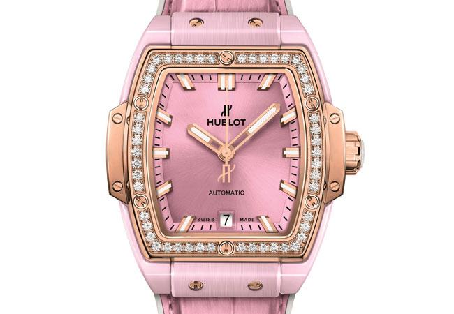 宇舶Spirit Of Big Bang粉紅陶瓷皇金鑽錶