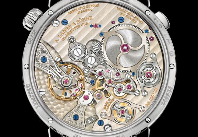朗格Zeitwerk Minute Repeater18K白金限量款