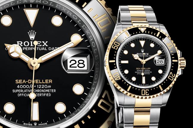 首款黃金鋼海使現身  勞力士Sea-Dweller 126603