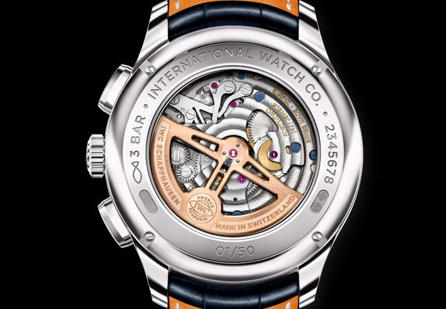 IWC葡萄牙系列陀飛輪逆跳計時腕錶