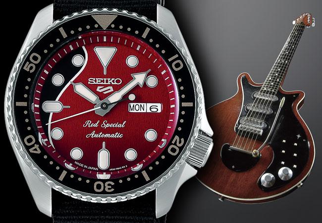 精工Seiko 5 Sports x Brian May聯名限量款