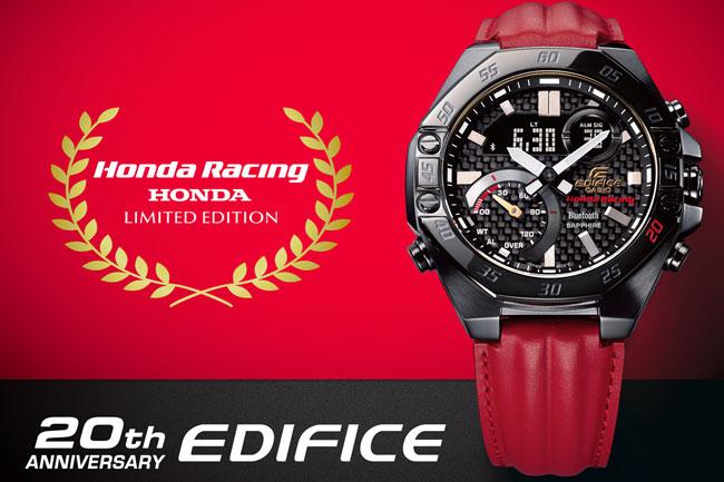 卡西歐 Edifice x Honda Racing ECB-10HR 熱血賽道三度聯名