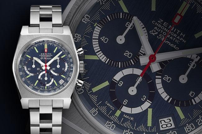 真力時El Primero A3818復刻腕錶「封面女郎」