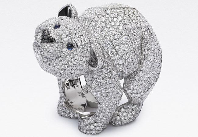 蕭邦紅地毯系列-北極熊戒指