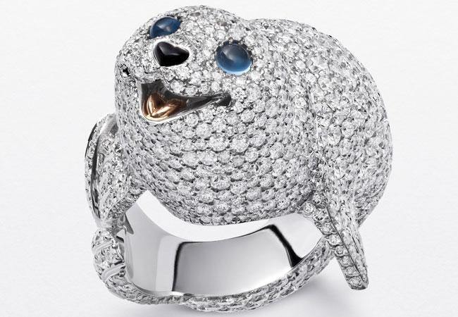 蕭邦紅地毯系列-海獅戒指