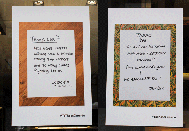 萬寶龍透過文字力量向抗疫英雄表達感謝