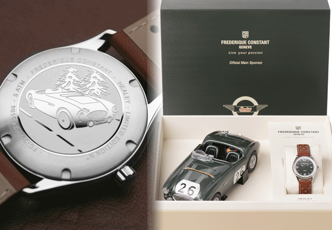 康斯登古董賽車系列Healey腕錶限量版