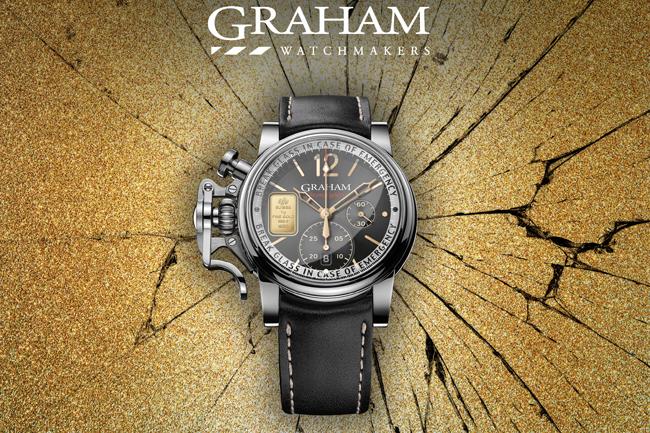 格林漢戰機復古系列限量腕錶  救命黃金就在面盤上 2020新錶