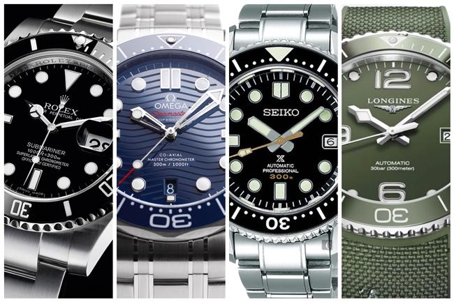 陶瓷圈潛水錶的優質選 錶友最愛的四大天王