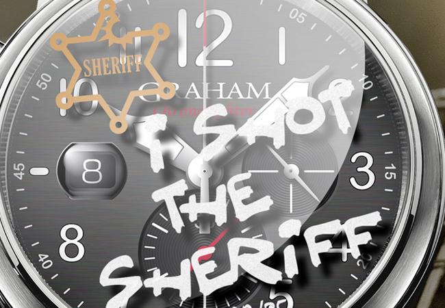 格林漢戰機復古大尺寸系列限量腕錶