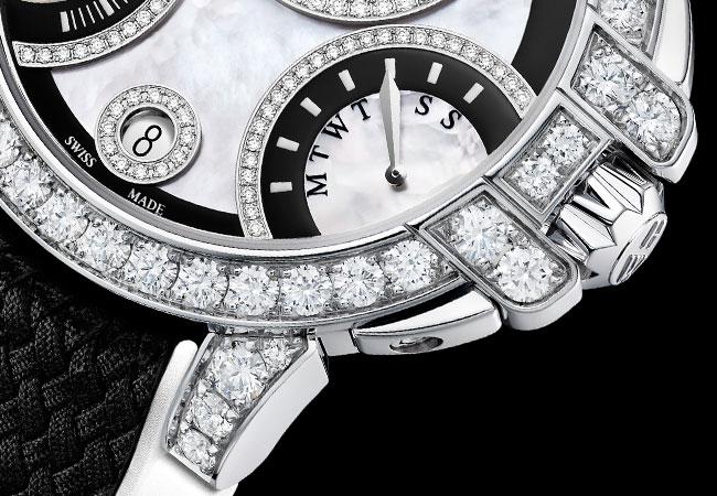 海瑞溫斯頓海洋Ocean系列雙逆跳功能腕錶