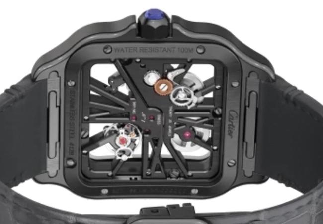 卡地亞 Santos Squelette Noctambule