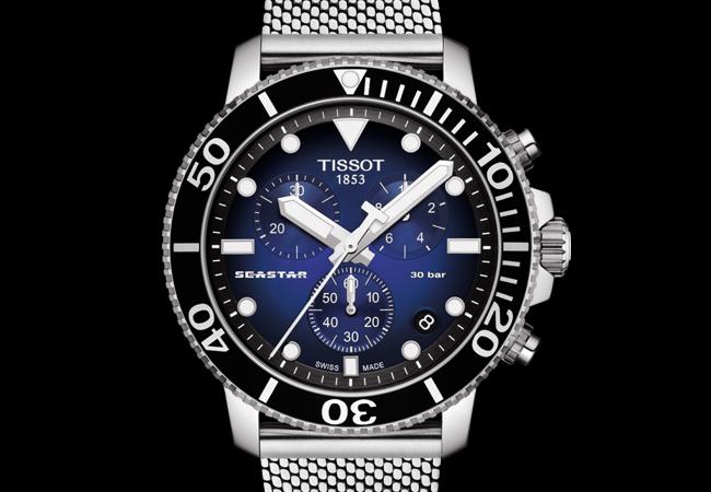 天梭Seastar 1000 Quartz Chronograph 石英計時款