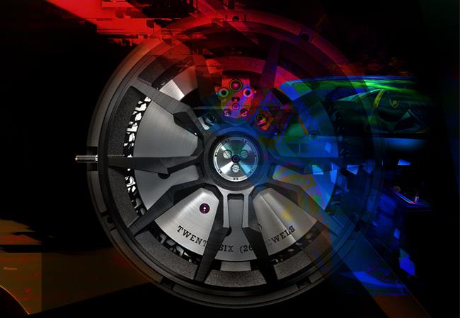 羅杰杜彼 ROGER DUBUIS Excalibur Huracán Performante藍寶堅尼虛擬車賽紀念限量腕錶