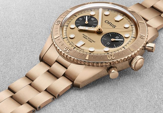 豪利時ORIS Hölstein 2020 青銅限量計時碼錶