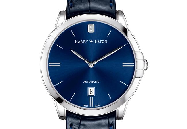 海瑞溫斯頓靜夜Midnight 系列42毫米自動腕錶