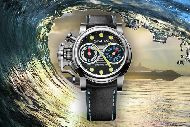 格林漢戰機復古系列限量腕錶 復刻自早期計時碼錶