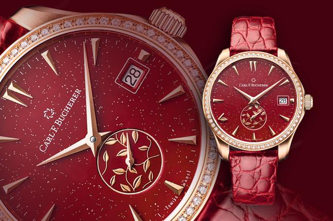 寶齊萊馬利龍自動日曆LOVE腕錶 不到五十萬鑽錶入袋