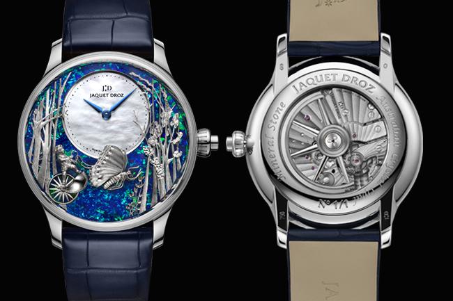 雅克德羅JAQUET DROZ澳寶愛之蝴蝶自動玩偶腕錶