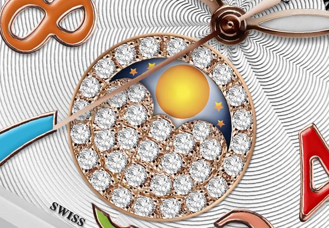 FRANCK MULLER Vanguard Lady Moonphase 珠寶錶