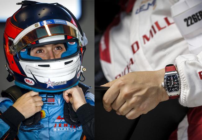 RICHARD MILLE車隊賽車手Tatiana Calderon