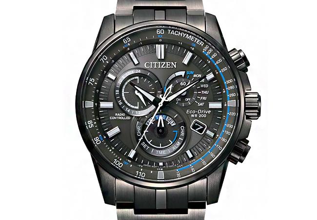 星辰CITIZEN光動能電波錶 CB5887-55H