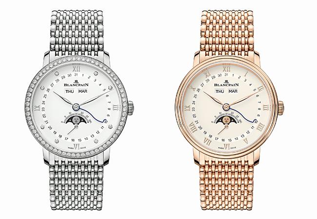 BLANCPAIN Villeret全日曆月相腕錶