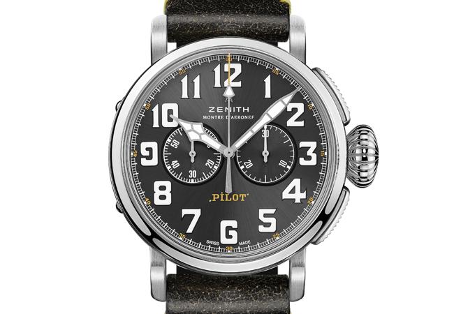 真力時ZENITH PILOT Type 20 Rescue 腕錶 計時碼錶