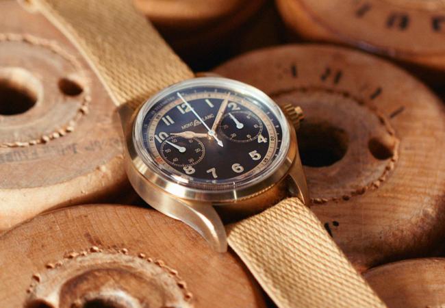 萬寶龍MONTBLANC NATO錶帶 Julien Faure法國編織緞帶製造商 萬寶龍1858系列單按把計時腕錶限量款1858