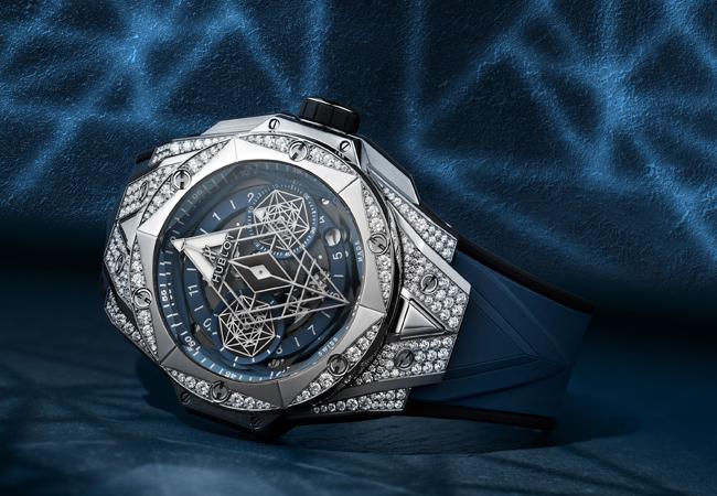 宇舶HUBLOT Big Bang Sang Bleu II 鈦金屬墨藍計時碼錶