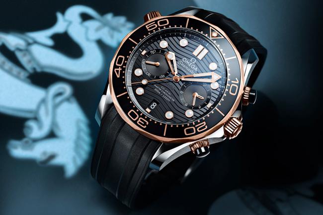 品牌新科技總集合 歐米茄海馬300米同軸擒縱大師天文台計時碼錶