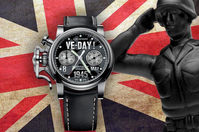 復刻戰機魂 格林漢VE-DAY復刻版腕錶