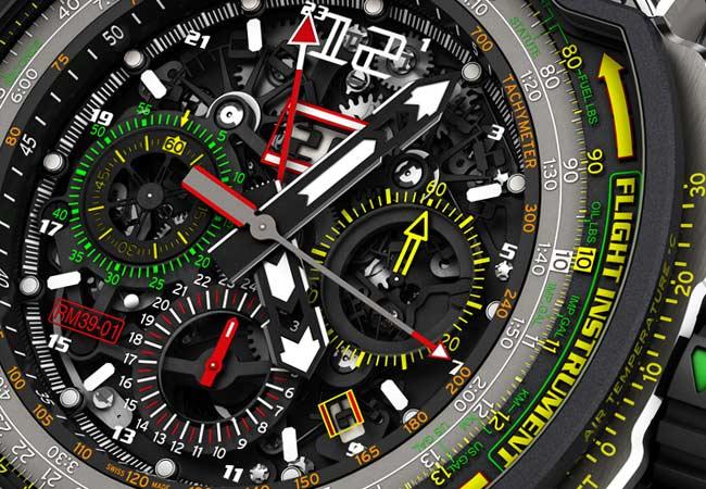 RICHARD MILLE RM 39-01 E6-B飛行計算器自動上鍊腕錶