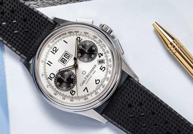 寶齊萊CARL F. BUCHERER年曆雙盤計時碼錶