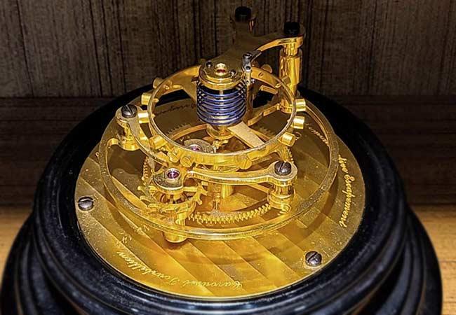 台灣鐘錶學院Horology Institute of Taiwan教學用陀飛輪模型