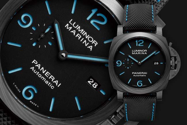 輕盈堅固的新材質 沛納海Luminor Marina PAM01661、01662