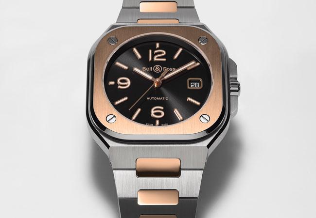 BELL & ROSS BR 05 BlackSteel & Gold