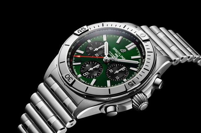 復古型鍊帶 百年靈Chronomat B01 42 計時腕錶等四款