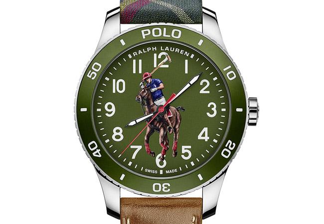 RALPH LAUREN Polo Watch 42-Wrist Watch-Round Stainless Steel