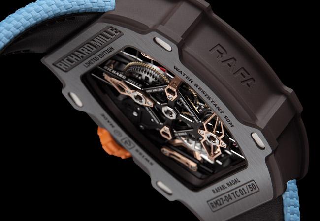 RICHARD MILLE RM 27-04 Rafael Nadal陀飛輪腕錶，拉斐爾·納達爾（Rafael Nadal）