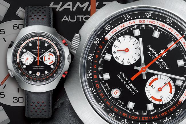 復刻牛頭盔 漢米爾頓Chrono-Matic 50週年紀念限量款