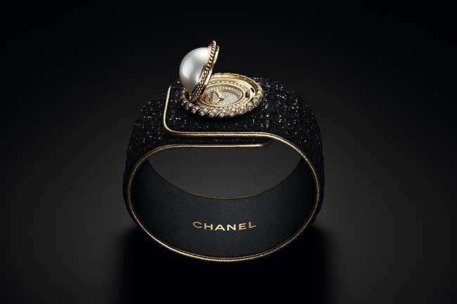 香奈兒 Mademoiselle Privé 鈕扣腕錶 鈕釦藝術 致敬經典小黑外套