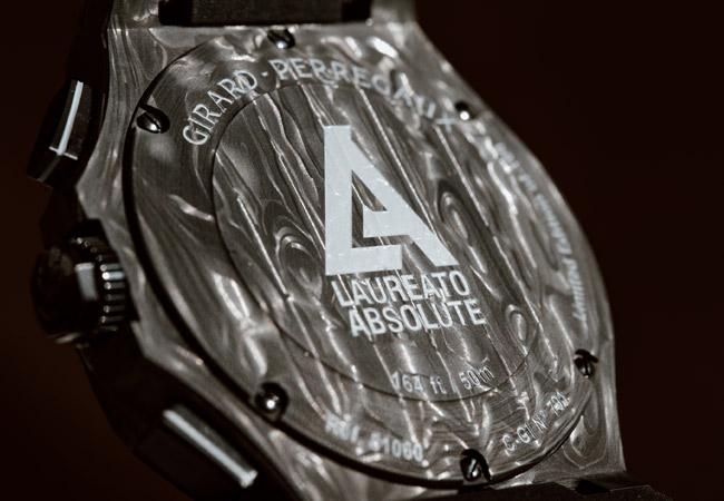 芝柏表GIRARD-PERREGAUX 桂冠系列Laureato Absolute Crystal Rock腕錶