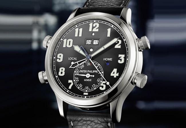 百達翡麗PATEK PHILIPPE 5520P兩地時間響鬧腕錶