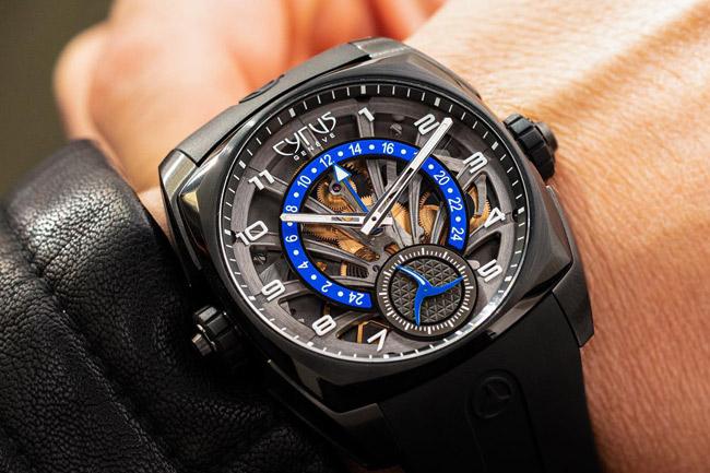 獨立製錶自製機芯登場 CYRUS逆跳兩地時間腕錶