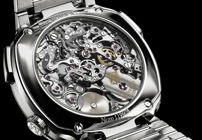 亨利慕時H. Moser & Cie Streamliner疾速者電光藍飛返計時碼錶