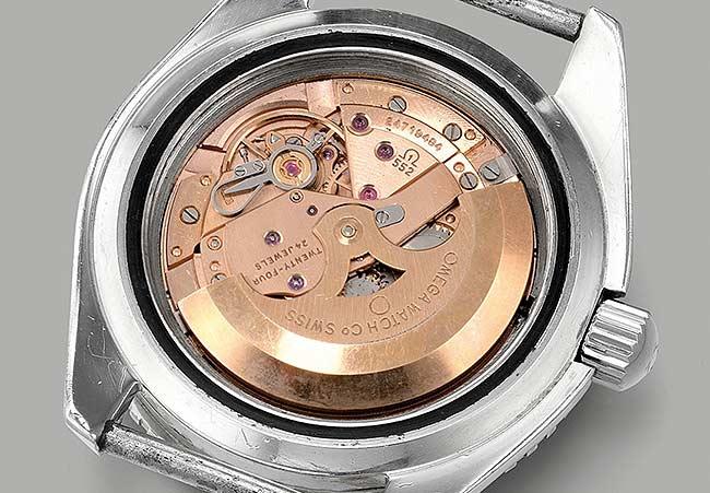 歐米茄OMEGA海馬300米古董軍錶型號ST 165.024 Cal.552自動上鍊機芯