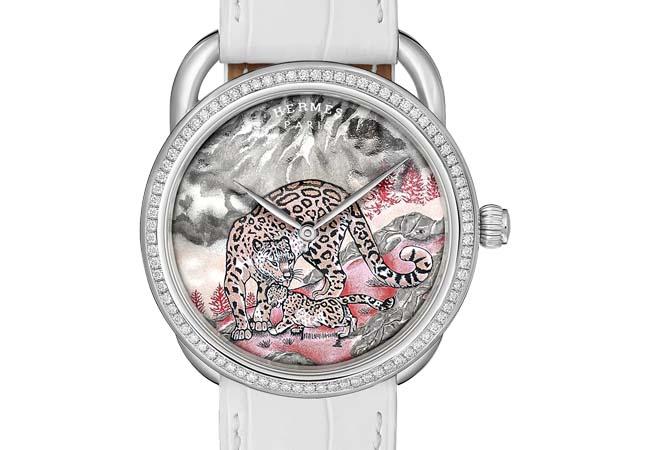 愛馬仕 HERMÈS Arceau Sichuan 金雕與琺瑯工藝腕錶