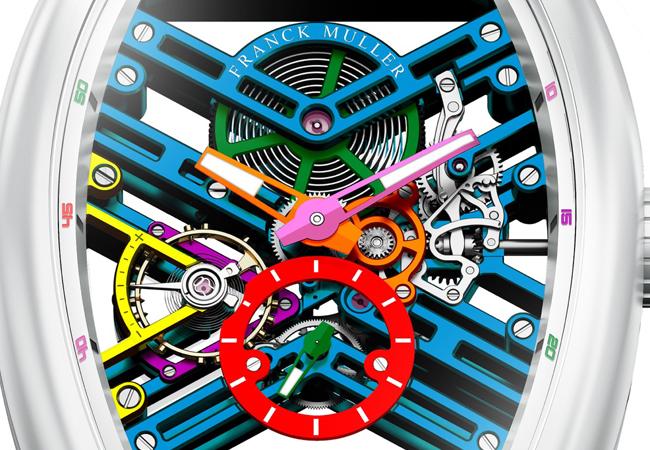 FRANCK MULLER,Vanguard 7 Days Power Reserve Skeleton七日鍊鏤空腕錶