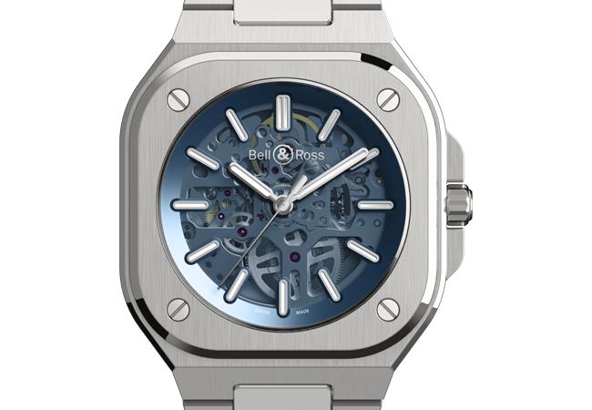 柏萊士BELL & ROSS BR05 Skeleton Blue 2020新品